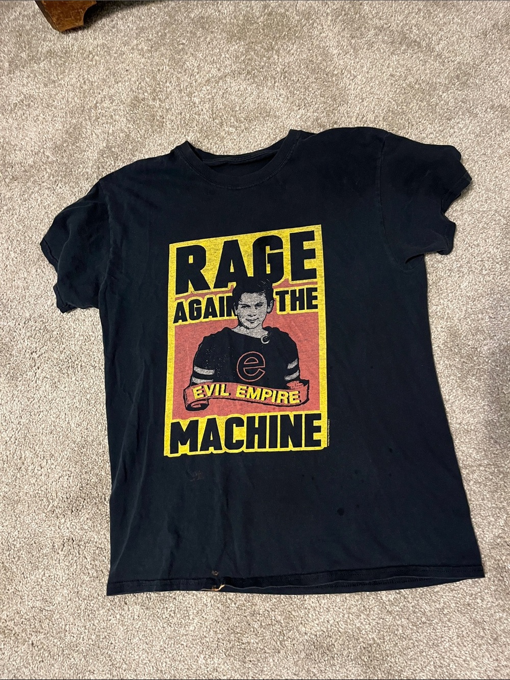 Rage Against The Machine Black Graphic Tee